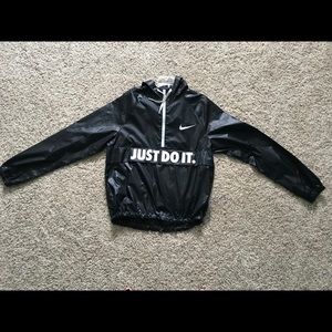 Nike Wind Breaker with zipper pocket pouch